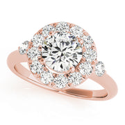 ENGAGEMENT RINGS HALO ROUND - Image 6