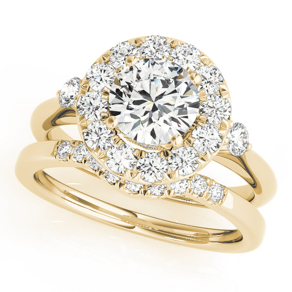 ENGAGEMENT RINGS HALO ROUND - Image 8