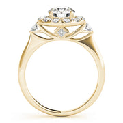 ENGAGEMENT RINGS HALO ROUND - Image 4