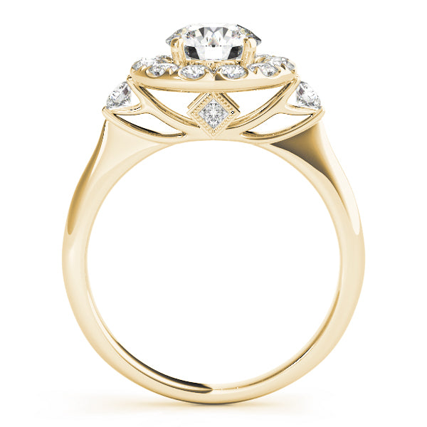 ENGAGEMENT RINGS HALO ROUND - Image 4