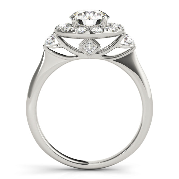 ENGAGEMENT RINGS HALO ROUND - Image 9