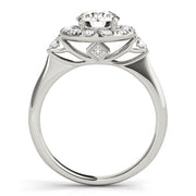 ENGAGEMENT RINGS HALO ROUND - Image 9