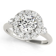 ENGAGEMENT RINGS HALO ROUND - Image 2