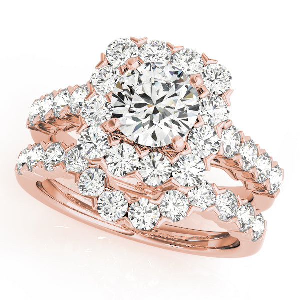 ENGAGEMENT RINGS HALO ROUND - Image 5