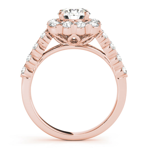 ENGAGEMENT RINGS HALO ROUND - Image 6