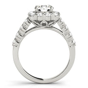ENGAGEMENT RINGS HALO ROUND - Image 4