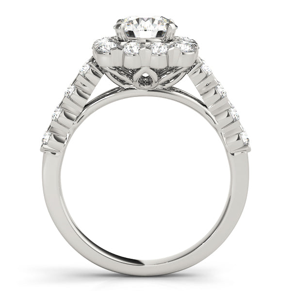 ENGAGEMENT RINGS HALO ROUND - Image 4