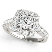 ENGAGEMENT RINGS HALO ROUND - Image 2