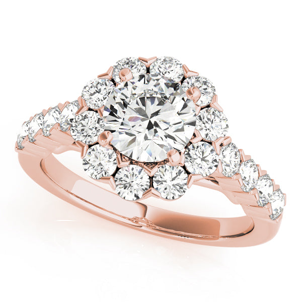 ENGAGEMENT RINGS HALO ROUND - Image 7