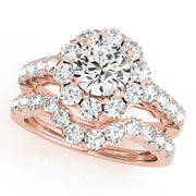 ENGAGEMENT RINGS HALO ROUND - Image 4