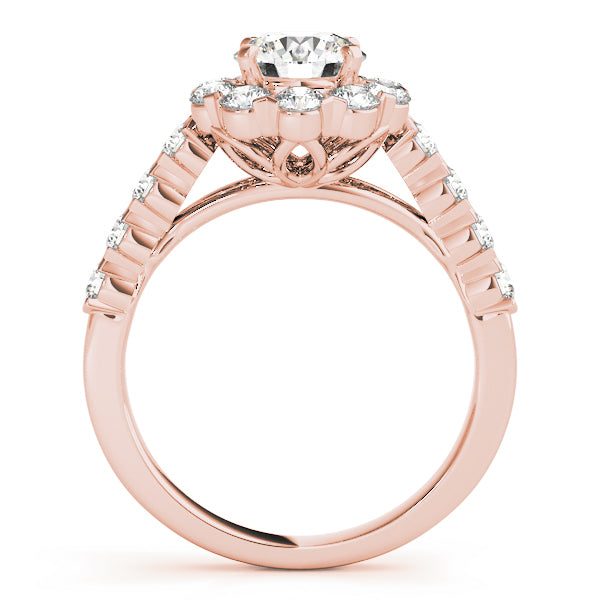 ENGAGEMENT RINGS HALO ROUND - Image 3