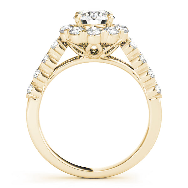 ENGAGEMENT RINGS HALO ROUND - Image 8