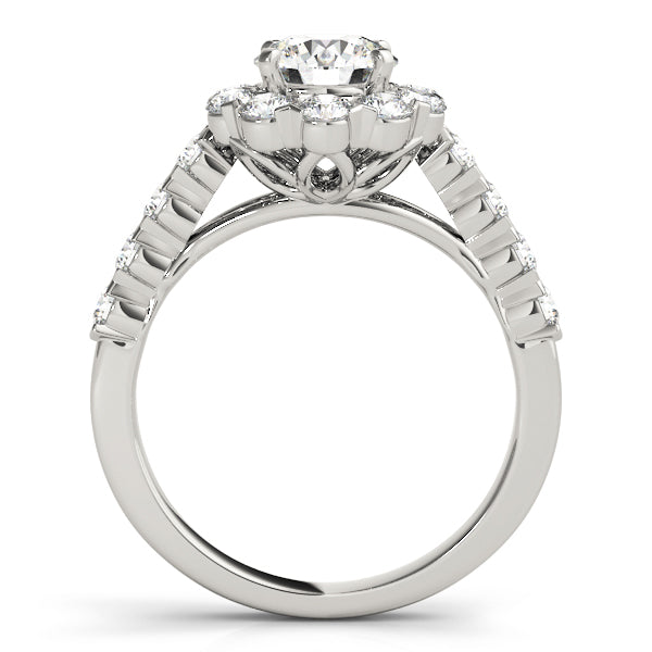ENGAGEMENT RINGS HALO ROUND - Image 6