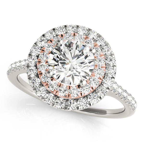 ENGAGEMENT RINGS HALO ROUND - Image 8