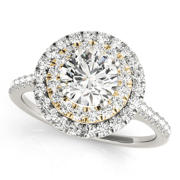 ENGAGEMENT RINGS HALO ROUND - Image 10