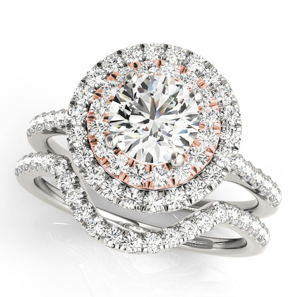 ENGAGEMENT RINGS HALO ROUND - Image 3