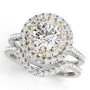 ENGAGEMENT RINGS HALO ROUND - Image 5