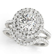 ENGAGEMENT RINGS HALO ROUND - Image 7