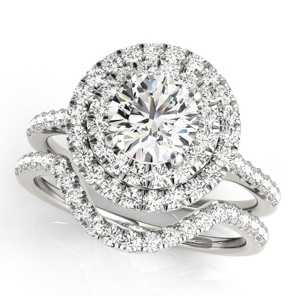 ENGAGEMENT RINGS HALO ROUND - Image 7