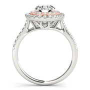 ENGAGEMENT RINGS HALO ROUND - Image 6