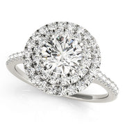 ENGAGEMENT RINGS HALO ROUND - Image 2