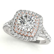 ENGAGEMENT RINGS HALO ROUND - Image 7
