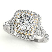 ENGAGEMENT RINGS HALO ROUND - Image 6