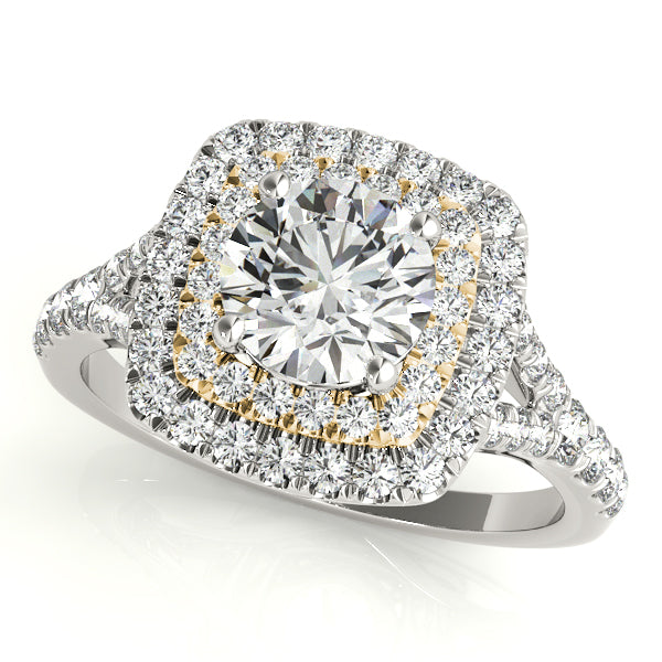 ENGAGEMENT RINGS HALO ROUND - Image 6