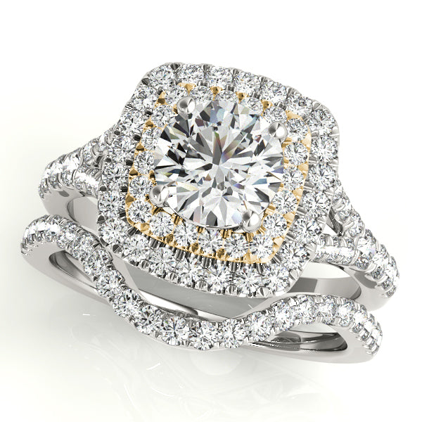 ENGAGEMENT RINGS HALO ROUND - Image 3