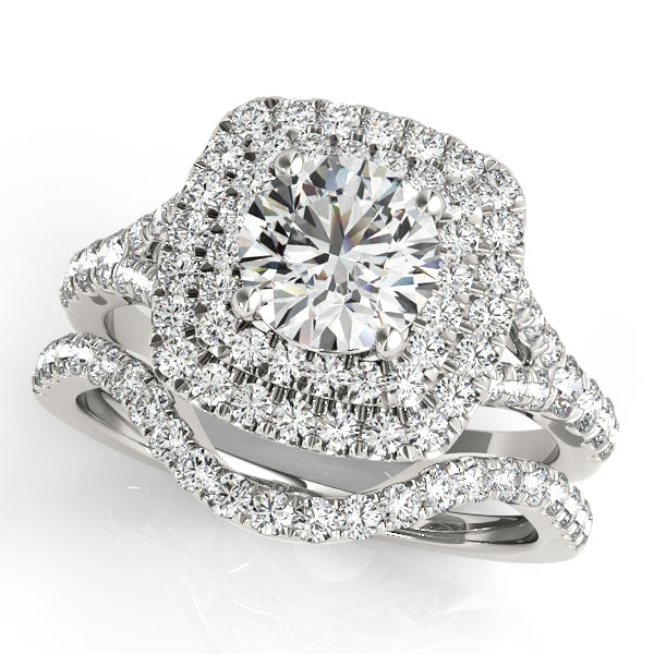 ENGAGEMENT RINGS HALO ROUND - Image 4