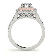 ENGAGEMENT RINGS HALO ROUND - Image 8