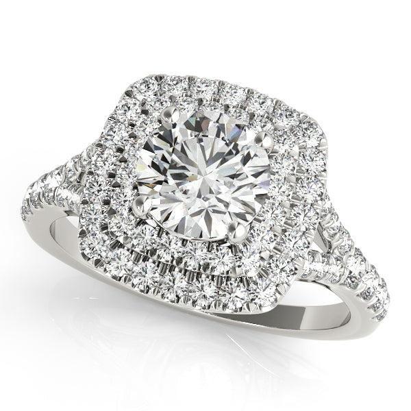 ENGAGEMENT RINGS HALO ROUND - Image 2