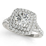 ENGAGEMENT RINGS HALO ROUND - Image 2