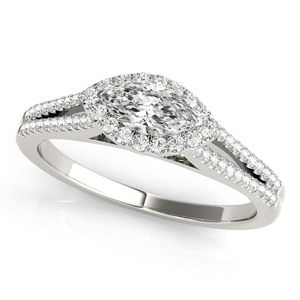 ENGAGEMENT RINGS HALO MARQUISE - Image 2