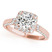 ENGAGEMENT RINGS HALO ROUND - Image 9