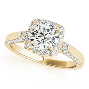 ENGAGEMENT RINGS HALO ROUND - Image 8