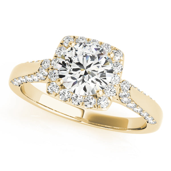 ENGAGEMENT RINGS HALO ROUND - Image 8