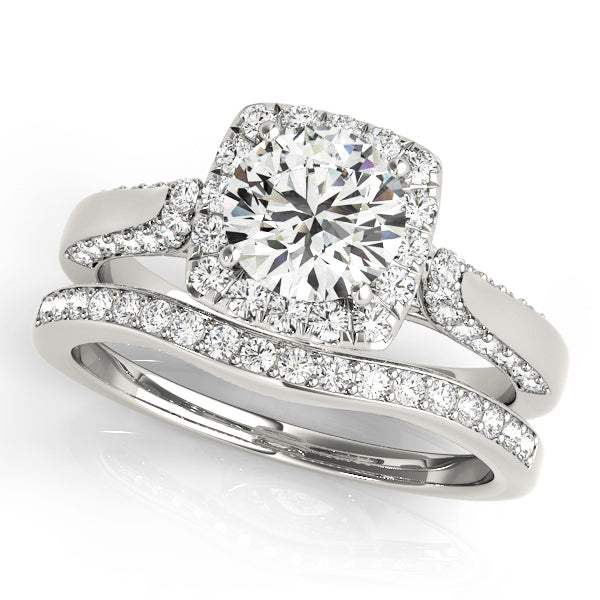 ENGAGEMENT RINGS HALO ROUND - Image 3