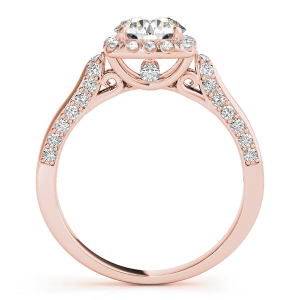 ENGAGEMENT RINGS HALO ROUND - Image 6