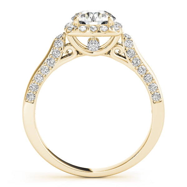 ENGAGEMENT RINGS HALO ROUND - Image 4