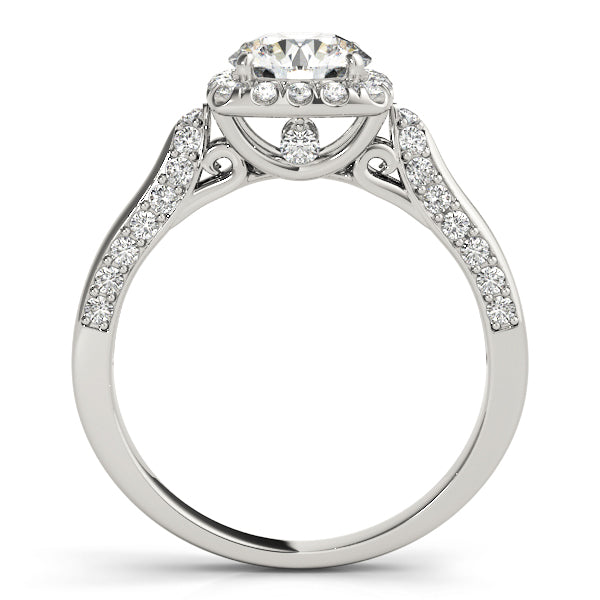 ENGAGEMENT RINGS HALO ROUND - Image 7