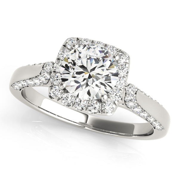 ENGAGEMENT RINGS HALO ROUND - Image 2