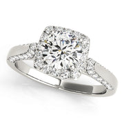 ENGAGEMENT RINGS HALO ROUND - Image 2