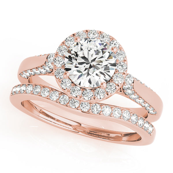 ENGAGEMENT RINGS HALO ROUND - Image 3