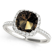 ENGAGEMENT RINGS HALO SQUARE & CUSHION - Image 7