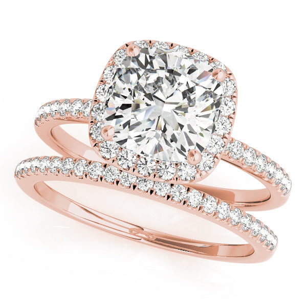 ENGAGEMENT RINGS HALO SQUARE & CUSHION - Image 3