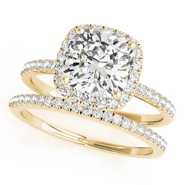 ENGAGEMENT RINGS HALO SQUARE & CUSHION - Image 9