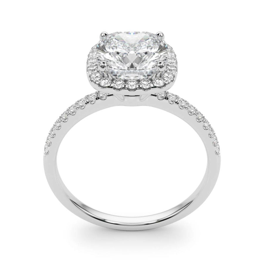 ENGAGEMENT RINGS HALO SQUARE & CUSHION - Image 10
