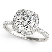 ENGAGEMENT RINGS HALO SQUARE & CUSHION - Image 2
