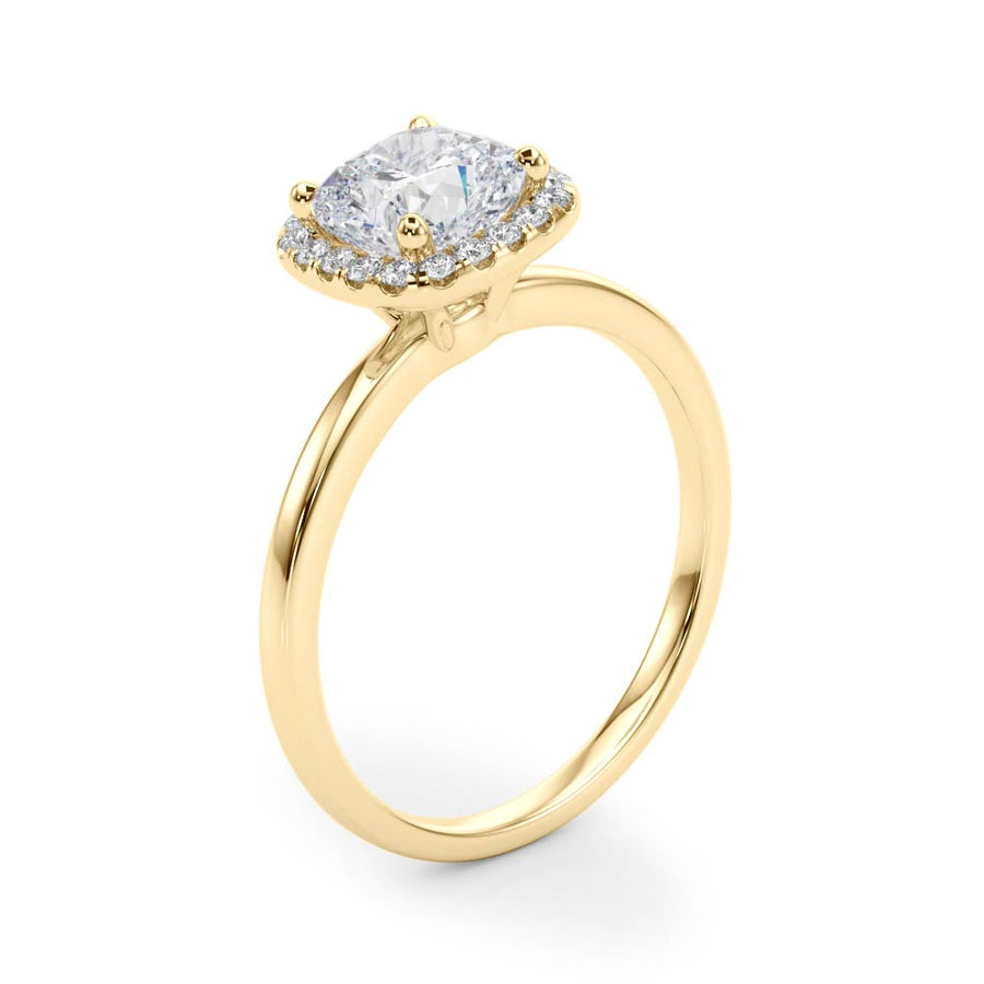 ENGAGEMENT RINGS HALO SQUARE & CUSHION - Image 5